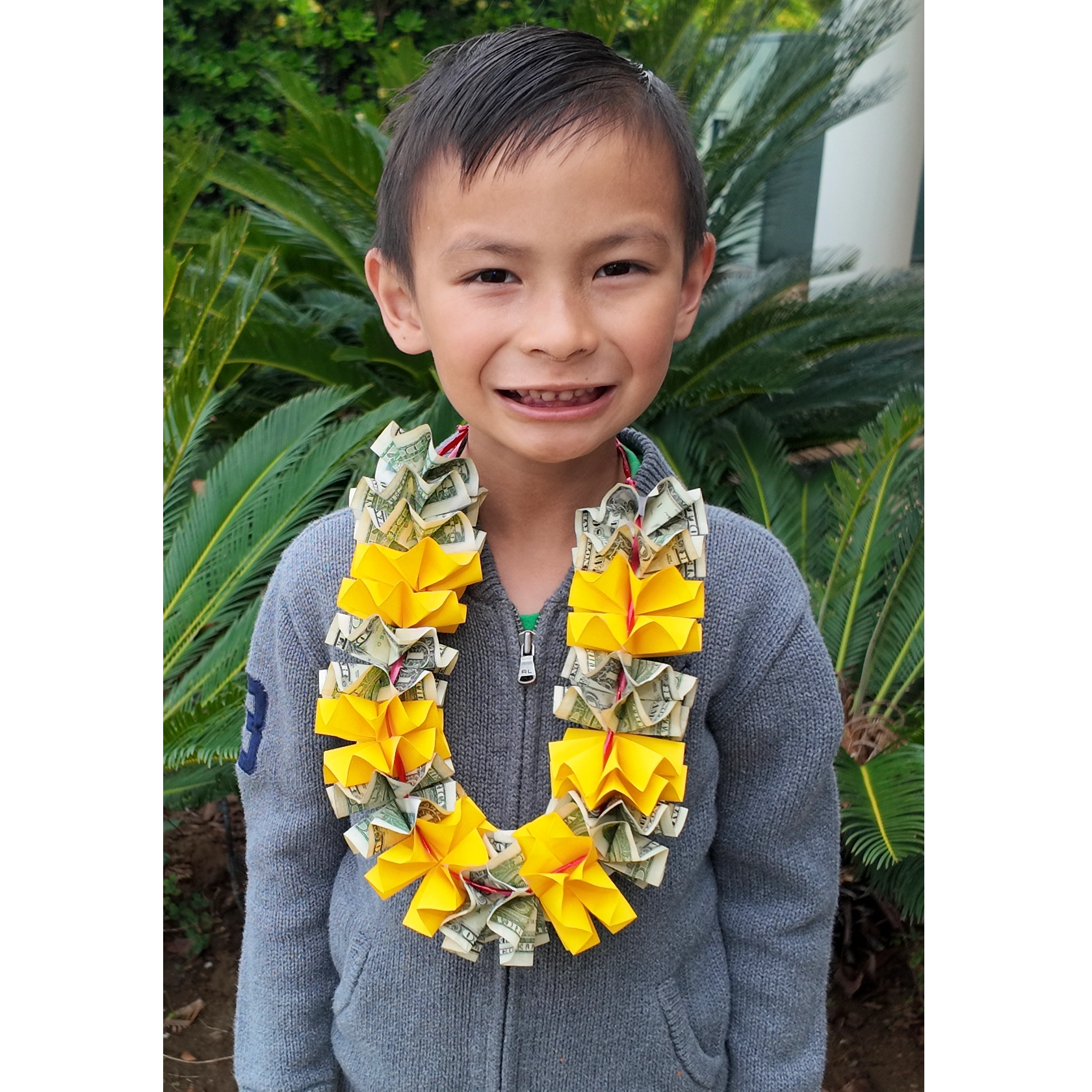 16 Dollar Money Lei for Kids